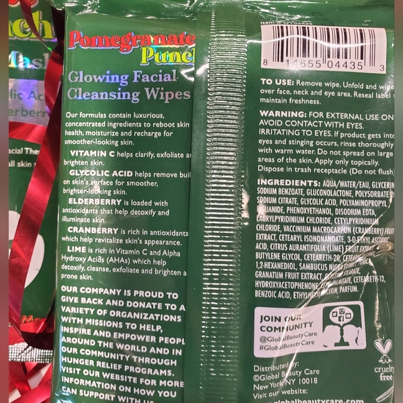 Pomergranate Punch Facial Mask Gift Set - Picture 6 of 8